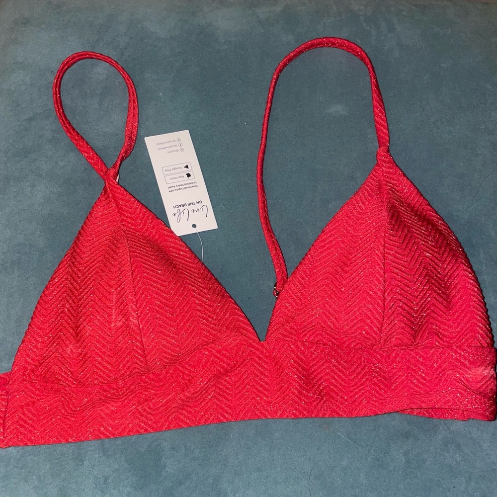 Cupshe Radiant Red Bikini Two-Piece NWT